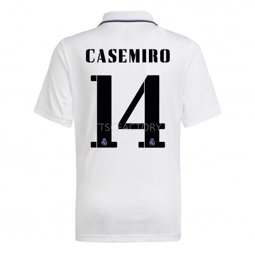 Real Madrid Casemiro 14 Dres Domaći 2022/2023 Kratkih Rukava Real Madrid Casemiro 14 Dres Domaći 2022/2023 Kratkih Rukava